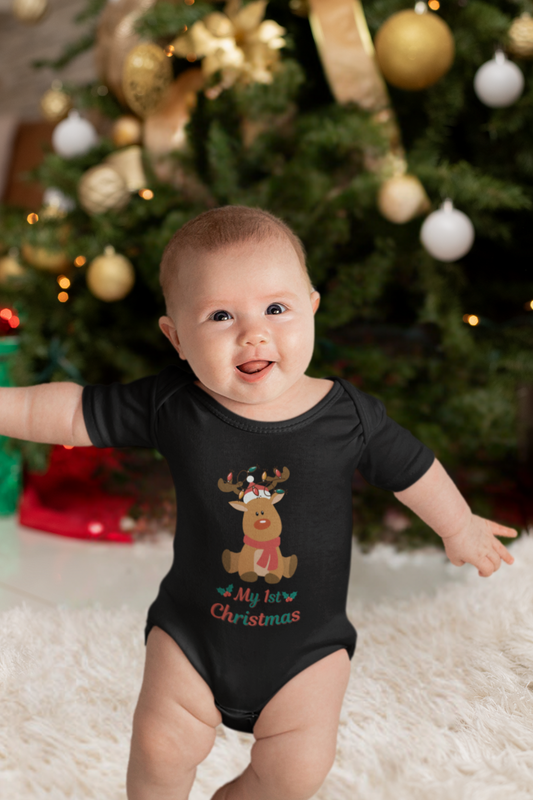 My 1st Christmas Onesie & T-Shirt – Adorable Baby Holiday Apparel