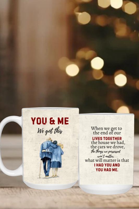 Celebrate the Memories - You and Me Together Coffee Mug