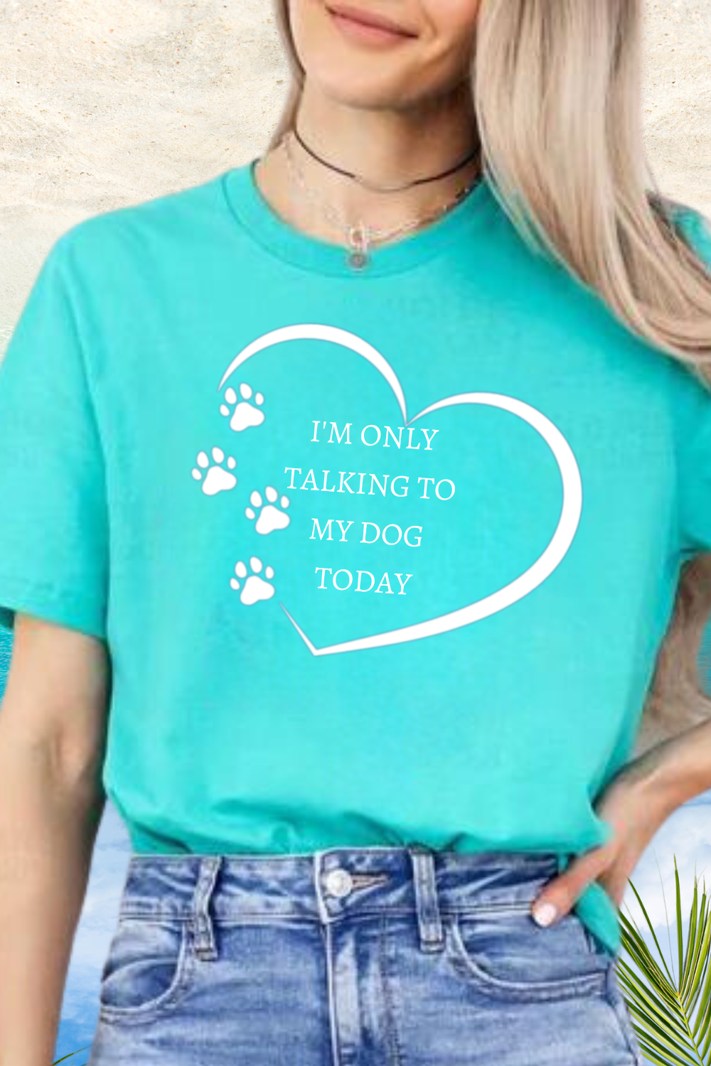 Only Talking to My Dog Today" Tee – Must-Have for Dog Lovers