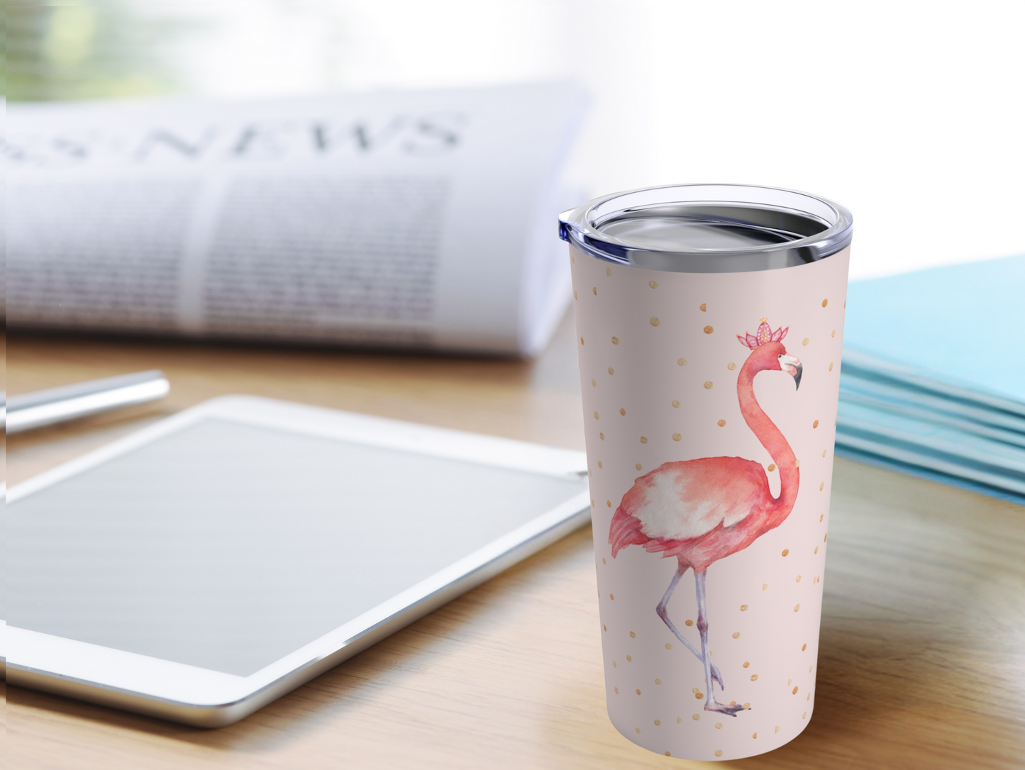 Charming Flamingo Tumbler - Stay Hydrated in Style Great Gift for Flamingo Lovers