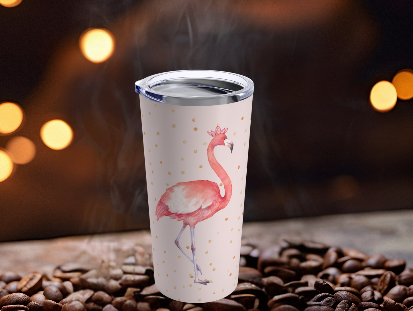 Charming Flamingo Tumbler - Stay Hydrated in Style Great Gift for Flamingo Lovers