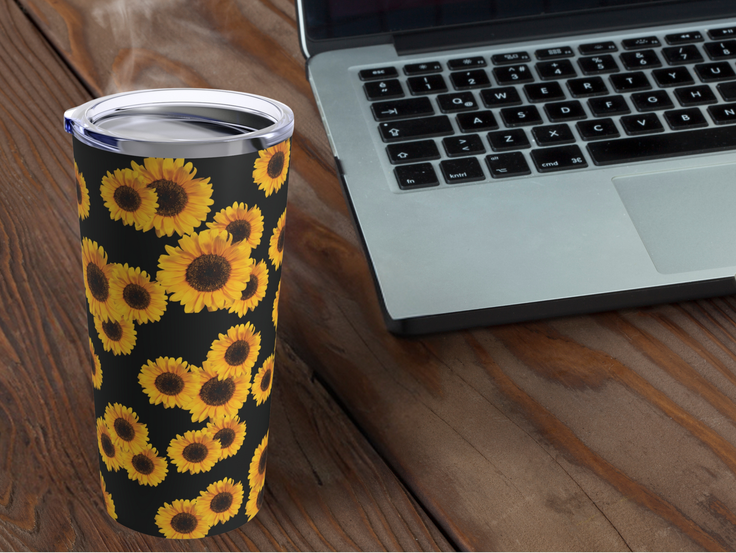 Sunflower Tumbler – Stay Inspired on the Go, Perfect for Summer Adventures