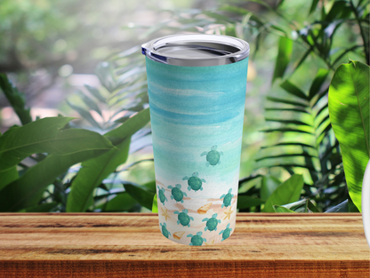 Adorable Baby Sea Turtle Tumbler – Perfect for Ocean Lovers, Great Gift for Kids