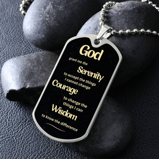 Inspirational Jewelry: Serenity Prayer Gifts for Men