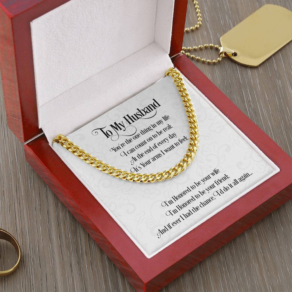 Cuban Necklace -Celebrate Christmas, Anniversary or  Birthday with Thoughtful Gifts for Husband