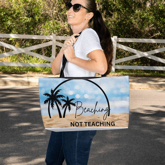 Charming Beach Tote – Ideal Gift for Teachers Who Love to Relax