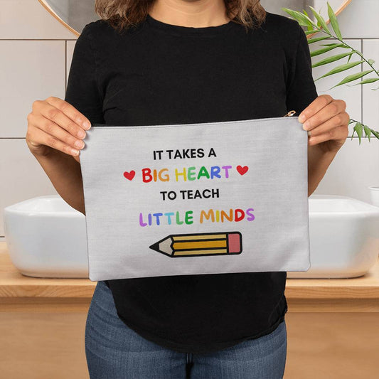 "It Takes a Big Heart" Teacher Appreciation Tote – Thoughtful Gifts for Teachers