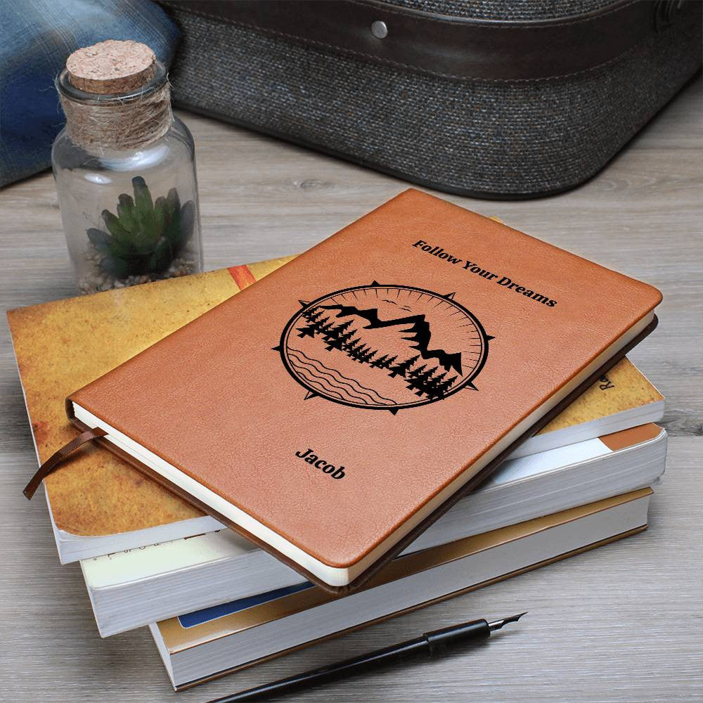 Custom Leather Journal – Personal Gift  Perfect for Christmas