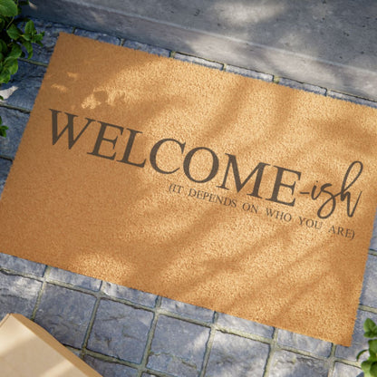 Lighthearted Welcome-ish Door Mat – Perfect for Housewarming or Wedding Gifts