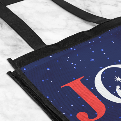 JOY Holiday Tote Bag – Perfect for Festive Christmas Shopping