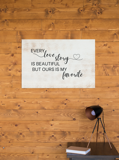 Love Story Canvas – Celebrate Your Journey Together