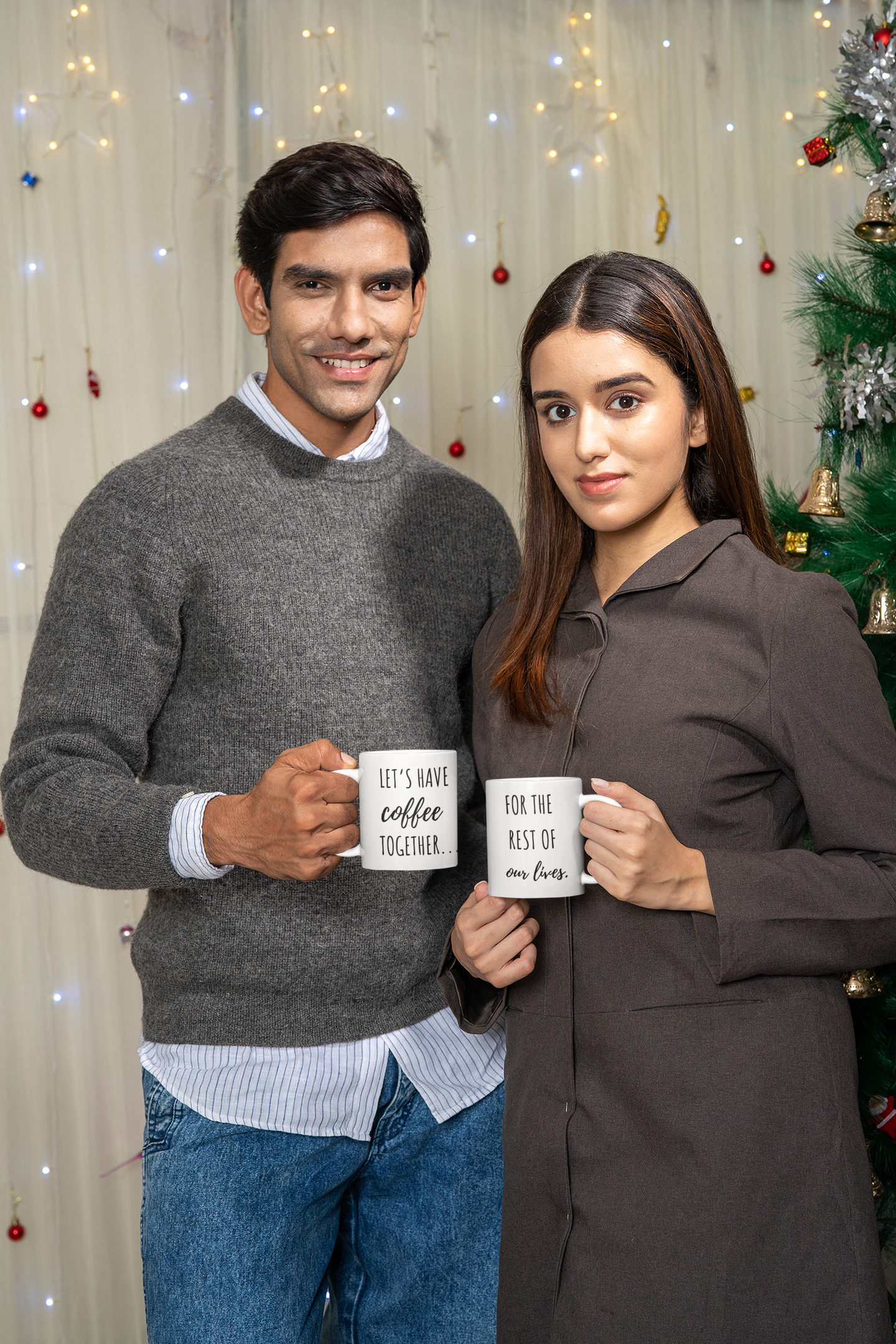 Let's Have Coffee... For  the Rest of Our Lives Mug Set - Perfect Gift for Couples