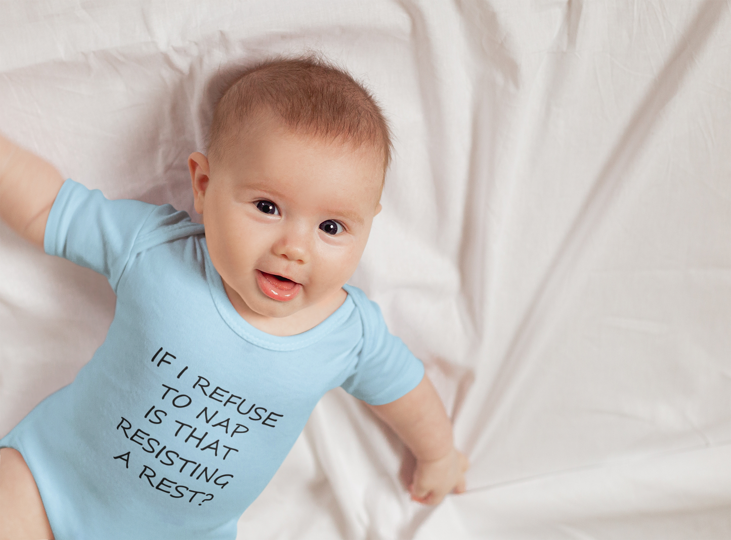 Resisting A Rest Onesie – Perfect for Your Little Rebel!