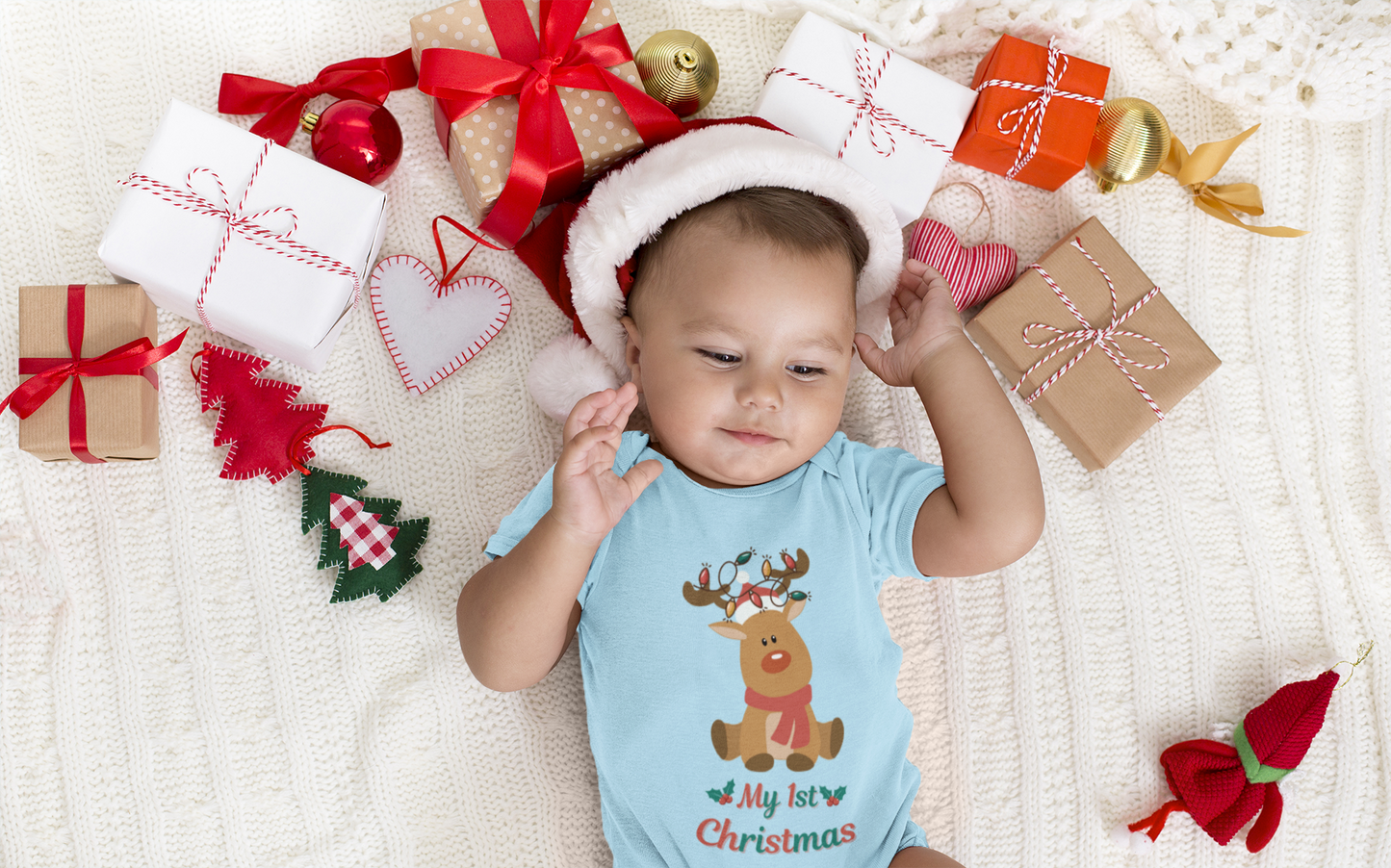 My 1st Christmas Onesie & T-Shirt – Adorable Baby Holiday Apparel