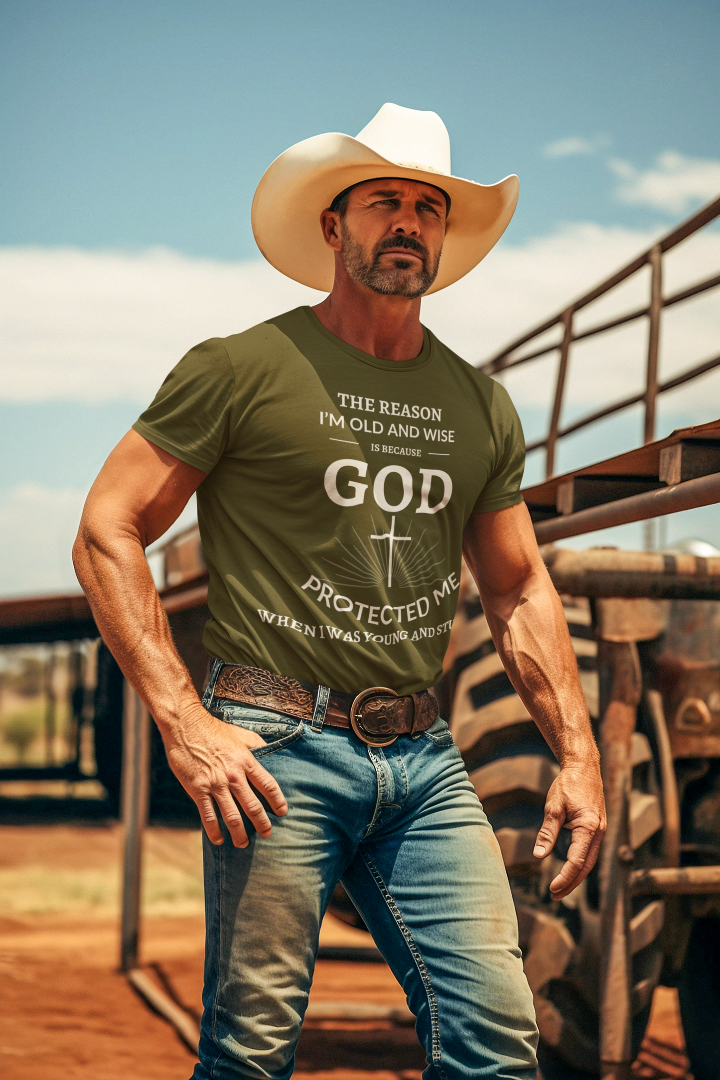 God Protected Me – Protected by God T-Shirt